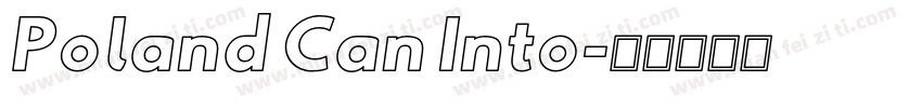 Poland Can Into字体转换